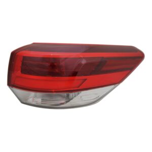 Tail Lamp Passenger Side Toyota Highlander 2018-2019 Capa - Hunt Parts