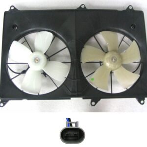 Cooling Fan Assembly Lexus Rx300 1999-2003 Dual Fan Assembly For V6 Without Tow Pkg/ For 4Cyl With Tow Pkg , TO3115128