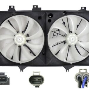 Cooling Fan Assembly Toyota Camry 2012-2017 4Cyl , TO3115169