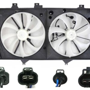 Cooling Fan Assembly Toyota Avalon 2012-2015 V6 , TO3115170