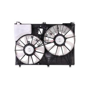 Cooling Fan Assembly Toyota Highlander Hybrid 2017-2019 V6 Dual Fan Assembly With Tow Package , TO3115188