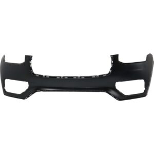 Bumper Front Volvo Xc90 2016-2019 Primed Without Park Assist Sensor / Head Lamp Washer Capa , Vo1000216C - Hunt Parts