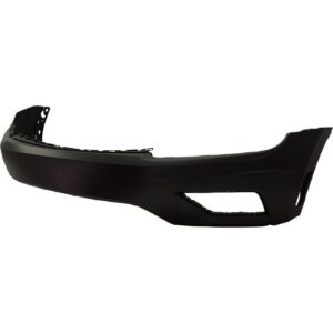 Bumper Front Volkswagen Tiguan 2018-2021 Primed Includes Tow Hook Hole Cover Without Sensor/Washer , VW1000237