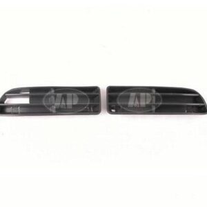 Grille Lower Passenger Side Outer Volkswagen Jetta City 2007 (Matte-Black) Plastic , VW1036103