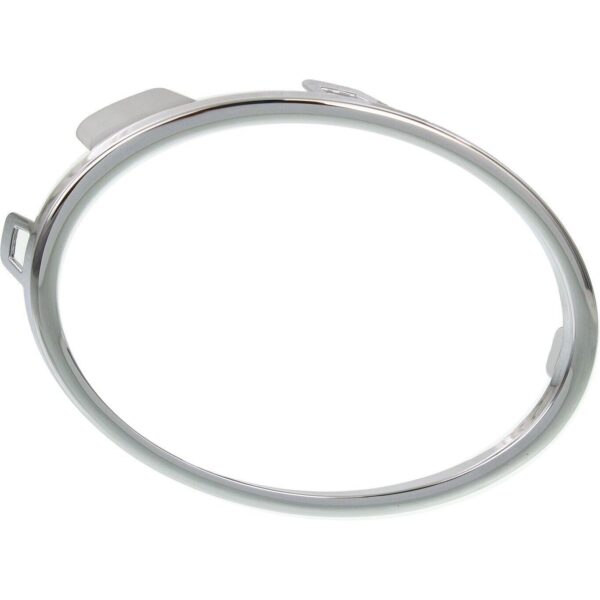 Fog Lamp Trim Ring Front Passenger Side Volkswagen Golf 2010-2014 Chrome Without R Model , VW1039126 - Image 2