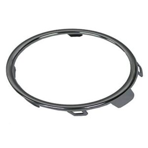 Fog Lamp Trim Ring Front Passenger Side Volkswagen Golf 2010-2014 Chrome Without R Model , VW1039126