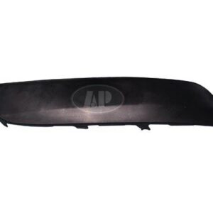 Bumper Moulding Front Driver Side Volkswagen Jetta Wagon 2009 Black Without Headlamp Washers , VW1046105