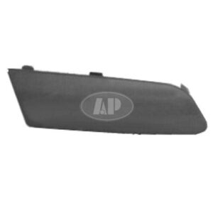 Bumper Moulding Front Passenger Side Volkswagen Rabbit 2006-2009 Primed Without Head Lamp Washer , VW1047104