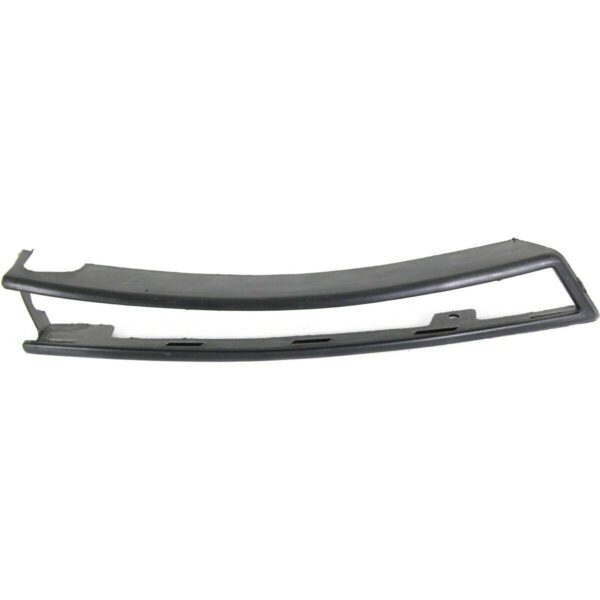 Bumper Moulding Front Outer Driver Side Volkswagen Passat 2006-2010 (Fits In Fog Hole) Smooth Black , VW1058101 - Image 2