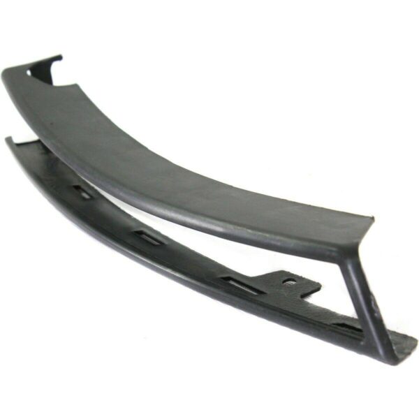 Bumper Moulding Front Outer Driver Side Volkswagen Passat 2006-2010 (Fits In Fog Hole) Smooth Black , VW1058101 - Image 3
