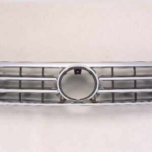 Grille Volkswagen Touareg 2004-2007 Satin-Black With Chrome Frame Plastic , VW1200143