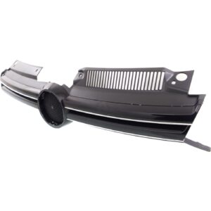 Grille Volkswagen Jetta Wagon 2010-2014 With Chrome , VW1200164
