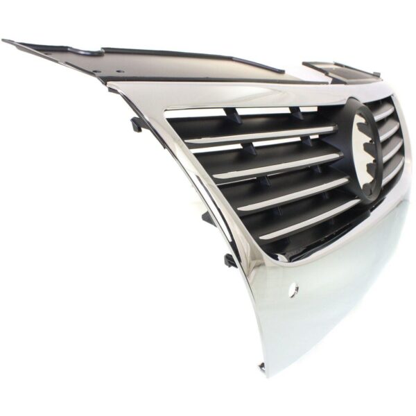 Grille Volkswagen Passat 2006-2010 Black With Chrome Mldg With Distance Sensor , VW1210101 - Image 2