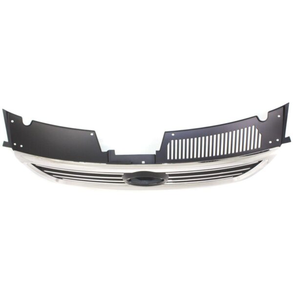 Grille Volkswagen Passat 2006-2010 Black With Chrome Mldg With Distance Sensor , VW1210101 - Image 5