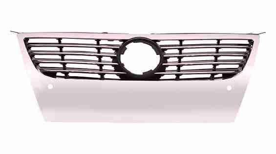 Grille Volkswagen Passat 2006-2010 Black With Chrome Mldg With Distance Sensor , VW1210101
