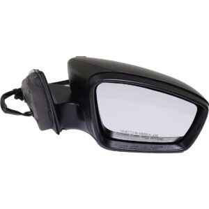 Mirror Passenger Side Volkswagen Jetta 2011-2018 Power Heated Textured Without Signal/Lane Change Assist/Blindspot , VW1321159