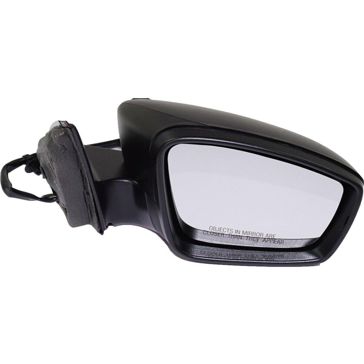 Mirror Passenger Side Volkswagen Jetta 2011-2018 Power Heated Textured Without Signal/Lane Change Assist/Blindspot , VW1321159