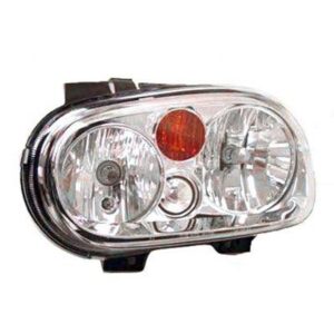 Head Lamp Driver Side Volkswagen Golf 2002-2006 Without Fog Lamp High Quality , VW2502123