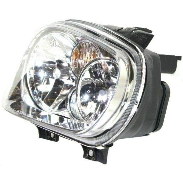 Head Lamp Passenger Side Volkswagen Golf 1999-2001 With Fog (Chrome Bezel) High Quality , VW2503114 - Image 2
