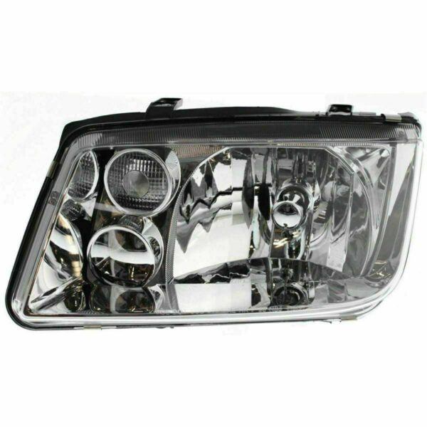 Head Lamp Passenger Side Volkswagen Jetta 1999-2002 Without Fog Lamp(Gen 4 To Vin 2108641) High Quality , VW2503115 - Image 2