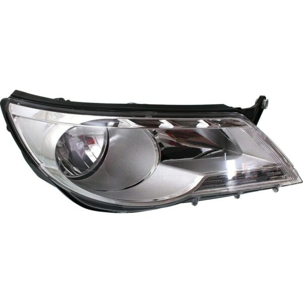Head Lamp Passenger Side Volkswagen Tiguan 2009-2011 Halogen High Quality , VW2503143 - Image 3