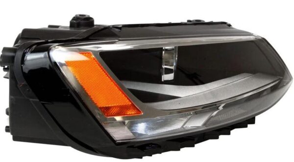 Head Lamp Passenger Side Volkswagen Jetta 2011-2016 Halogen High Quality , VW2503146 - Image 3