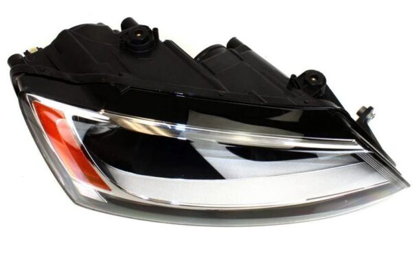 Head Lamp Passenger Side Volkswagen Jetta 2011-2016 Halogen Economy Quality , VW2503146U - Image 4
