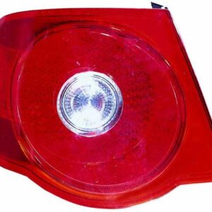 Tail Lamp Passenger Side Volkswagen Jetta 2005-2007 (Red Lens) High Quality , VW2801123