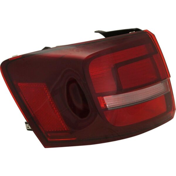 Tail Lamp Driver Side Volkswagen Jetta 2011-2018 Sedan Without Led With Rear Fog Lamp High Quality , VW2804124 - Image 2